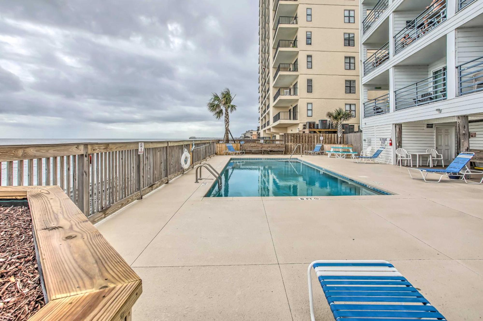 Murrells Inlet Condo On Garden City Beach! Myrtle Beach Eksteriør bilde